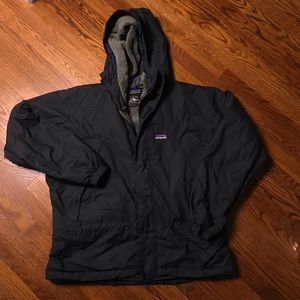Vtg Patagonia Sherpa Lined Windbreaker Jacket